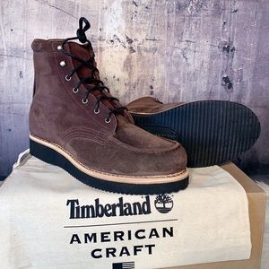 timberland american craft moc toe boots